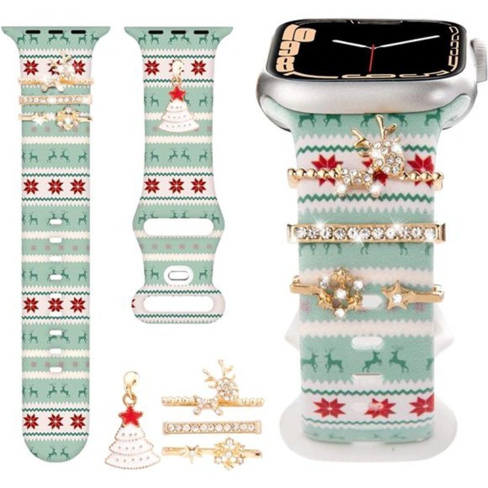 NEW Christmas Apple Watch Decorative Band with Charms